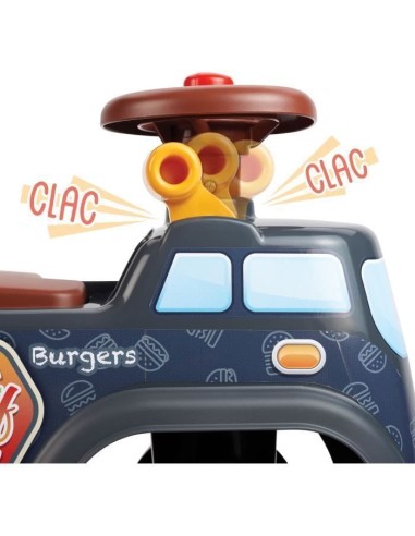 Porteur - FALK - Food Truck - Volant directionnel - Remorque - Des 12 Mois - 100% Fabriqué en France – FALK (Porteur - Pousseur) | STORE PRO SHOP 