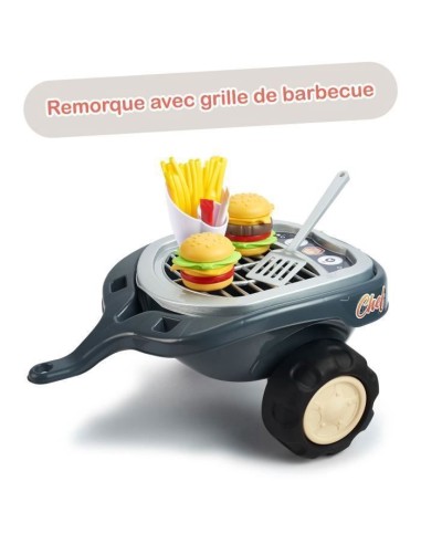 Porteur - FALK - Food Truck - Volant directionnel - Remorque - Des 12 Mois - 100% Fabriqué en France – FALK (Porteur - Pousseur) | STORE PRO SHOP 