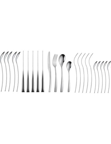 Ménageres - ARTHUR MARTIN - AM3630 - 24 pieces - Acier inoxydable - Finition miroir – ARTHUR MARTIN (Menagere - Service Complet De Couverts) | STORE PRO SHOP 