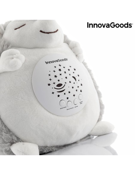Hérisson en Peluche avec Bruit Blanc et Veilleuse Spikey InnovaGoods – INNOVAGOODS (Poupee) | STORE PRO SHOP 