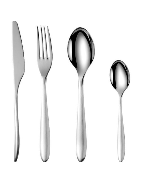 Ménageres - ARTHUR MARTIN - AM0211 - 24 pieces - Acier inoxydable - Finition miroir poli – ARTHUR MARTIN (Menagere - Service Complet De Couverts) | STORE PRO SHOP 