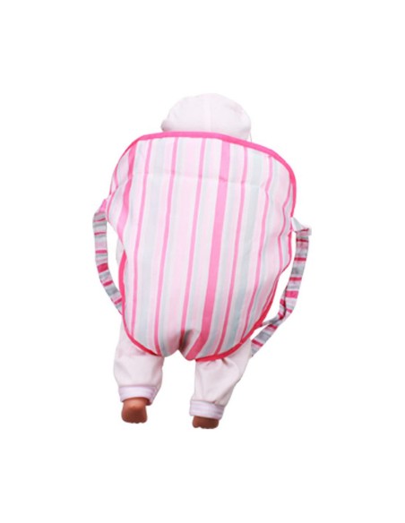 Porte-bébé Reig Rayures Rose – REIG (Poupee) | STORE PRO SHOP 