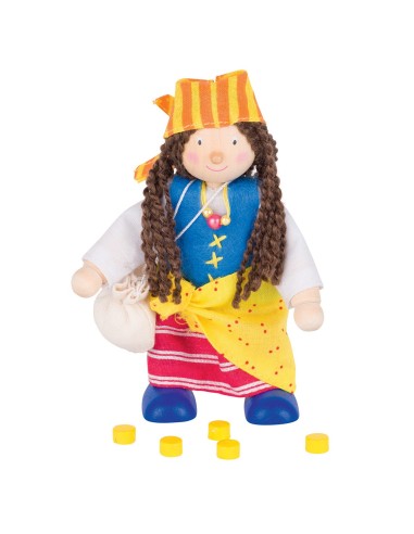Poupée articulée pirate fille – GOKI (Poupee) | STORE PRO SHOP 