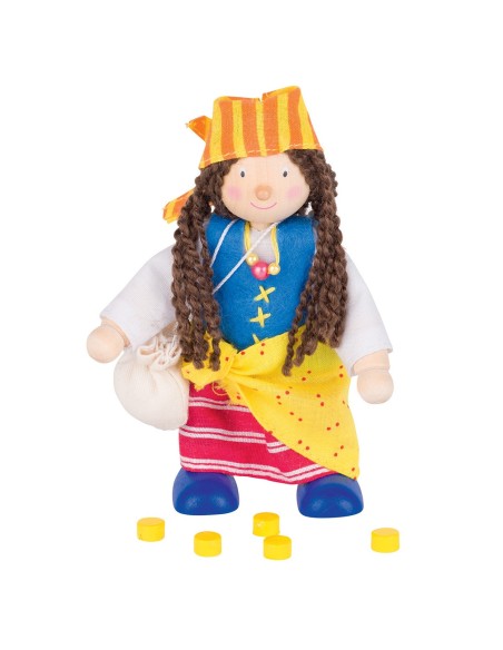Poupée articulée pirate fille – GOKI (Poupee) | STORE PRO SHOP 