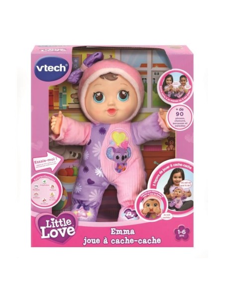 VTECH - Little Love - Emma Joue a Cache-Cache - Poupée Interactive – VTECH (Poupee) | STORE PRO SHOP 