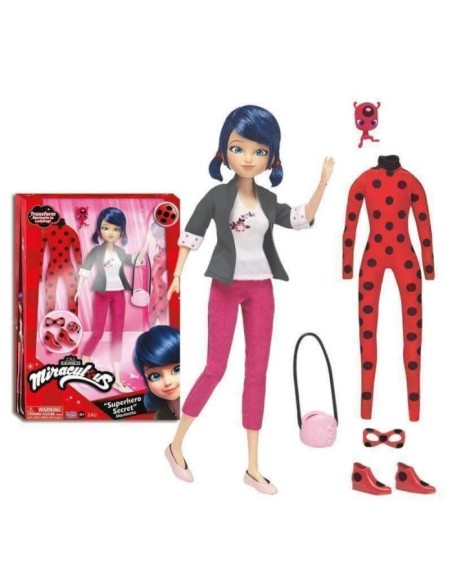 Bandai - Miraculous Ladybug - Poupée mannequin 26 cm et ses deux tenues – BANDAI (Poupee) | STORE PRO SHOP 