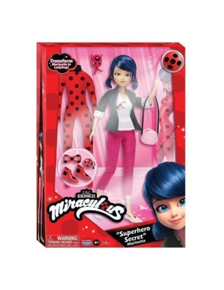 Bandai - Miraculous Ladybug - Poupée mannequin 26 cm et ses deux tenues – BANDAI (Poupee) | STORE PRO SHOP 