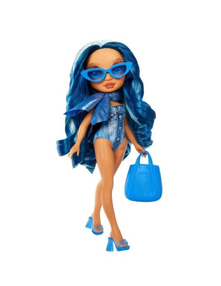 Rainbow High Swim  Style - Poupée mannequin ariculée 27 cm - Skyler (Bleue) - Maillot de bain  Paréo - a partir de 4 ans – RAINBOW HIGH () | STORE PRO SHOP 