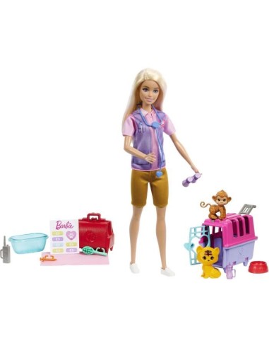 BARBIE SAUVETEUSE D'ANIMAUX - BARBIE - HRG50 – BARBIE (Poupee) | STORE PRO SHOP 