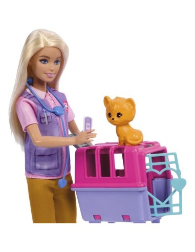 BARBIE SAUVETEUSE D'ANIMAUX - BARBIE - HRG50 – BARBIE (Poupee) | STORE PRO SHOP 
