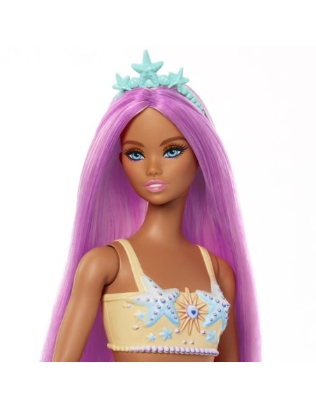 Barbie - Poupées Sirenes avec cheveux et nageoire colorés et serre-tete – BARBIE (Poupee) | STORE PRO SHOP 