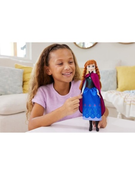 Poupée mannequin Disney - Mattel - Poupee Anna 1 - Tenue de voyage bleue et violette – MATTEL (Poupee) | STORE PRO SHOP 