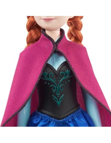 Poupée mannequin Disney - Mattel - Poupee Anna 1 - Tenue de voyage bleue et violette – MATTEL (Poupee) | STORE PRO SHOP 