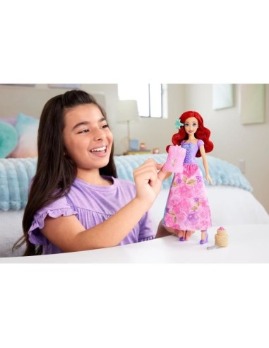 Mattel-Princesses Disney Spin  Reveal-Poupée Ariel avec 11 surprises HTV88 – DISNEY PRINCESS (Poupee) | STORE PRO SHOP 