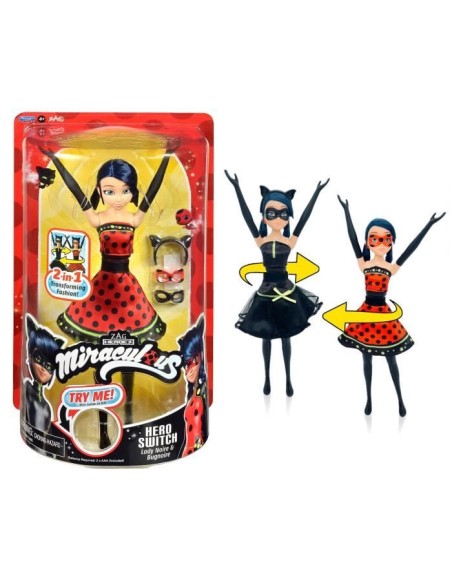 Poupée Ladybug Transformation - BANDAI - Miraculous 26 cm - Changement de tenue – BANDAI (Poupee) | STORE PRO SHOP 