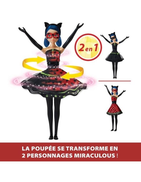 Poupée Ladybug Transformation - BANDAI - Miraculous 26 cm - Changement de tenue – BANDAI (Poupee) | STORE PRO SHOP 