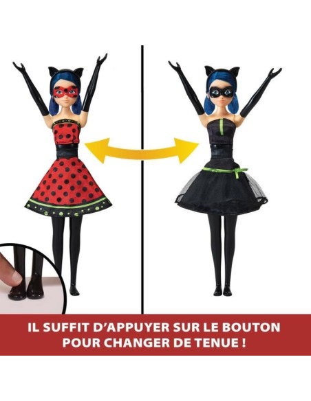Poupée Ladybug Transformation - BANDAI - Miraculous 26 cm - Changement de tenue – BANDAI (Poupee) | STORE PRO SHOP 