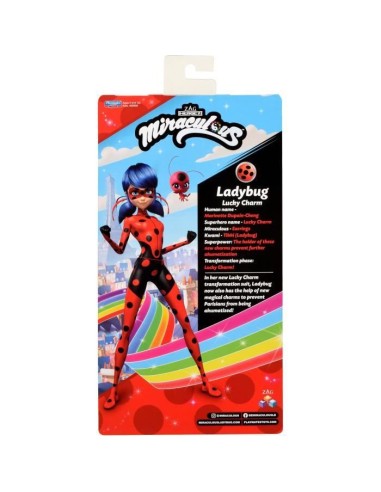 Poupée Miraculous 26 cm - BANDAI - Ladybug Lucky Charm – BANDAI (Poupee) | STORE PRO SHOP 