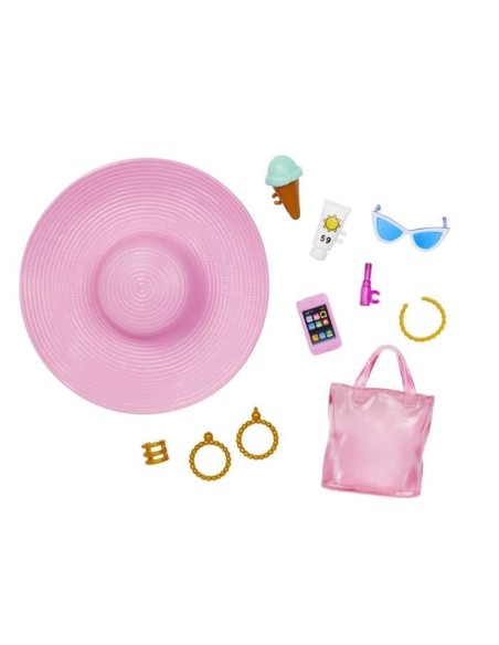 Barbie-Barbie Plage-Poupée blonde en maillot de bain et accessoires HPL73 – BARBIE (Poupee) | STORE PRO SHOP 