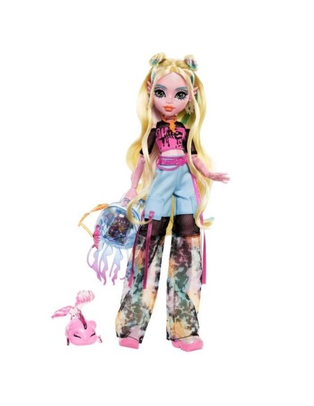 Monster High-Poupée Lagoona Blue-Poupée avec animal et accessoires HXH75 – MONSTER HIGH (Poupee) | STORE PRO SHOP 