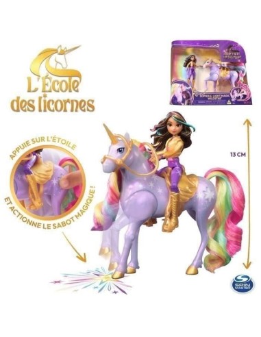 SPIN MASTER SOPHIA ET WILDSTAR MAGIC LIGHT Unicorn Academy – SPIN MASTER (Poupee) | STORE PRO SHOP 
