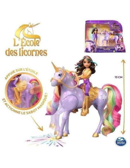SPIN MASTER SOPHIA ET WILDSTAR MAGIC LIGHT Unicorn Academy – SPIN MASTER (Poupee) | STORE PRO SHOP 