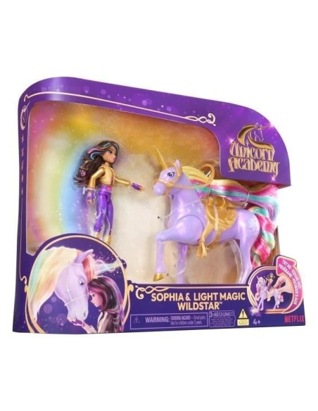 SPIN MASTER SOPHIA ET WILDSTAR MAGIC LIGHT Unicorn Academy – SPIN MASTER (Poupee) | STORE PRO SHOP 