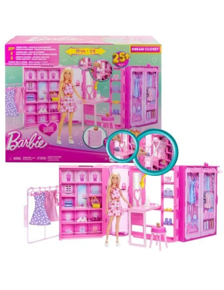 Barbie-Dressing de Reve-Coffret HXD58 – BARBIE (Poupee) | STORE PRO SHOP 