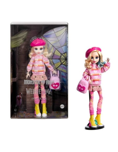 Monster High-Enid Sinclair-Poupée en tenue rose avec accessoires - Monster High - HXJ05 – MONSTER HIGH (Poupee) | STORE PRO SHOP 