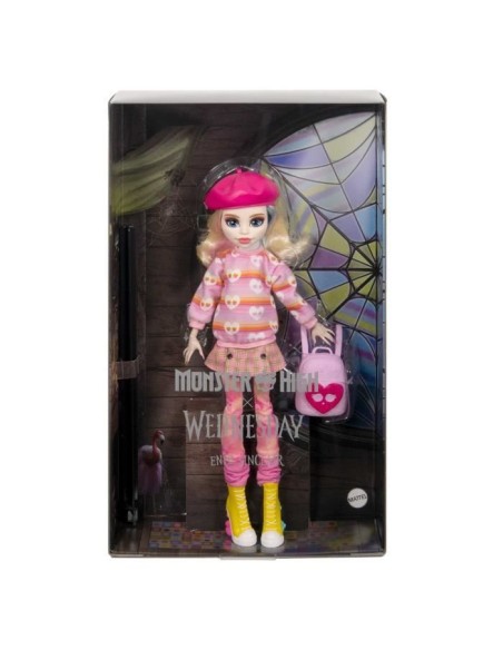 Monster High-Enid Sinclair-Poupée en tenue rose avec accessoires - Monster High - HXJ05 – MONSTER HIGH (Poupee) | STORE PRO SHOP 