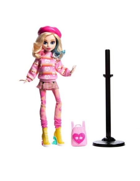 Monster High-Enid Sinclair-Poupée en tenue rose avec accessoires - Monster High - HXJ05 – MONSTER HIGH (Poupee) | STORE PRO SHOP 