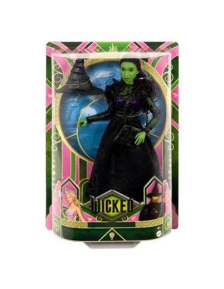Mattel-Wicked-Poupée Elphaba avec accessoires et habillages amovibles - Wicked - HXT62 – MATTEL (Poupee) | STORE PRO SHOP 