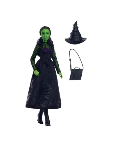 Mattel-Wicked-Poupée Elphaba avec accessoires et habillages amovibles - Wicked - HXT62 – MATTEL (Poupee) | STORE PRO SHOP 