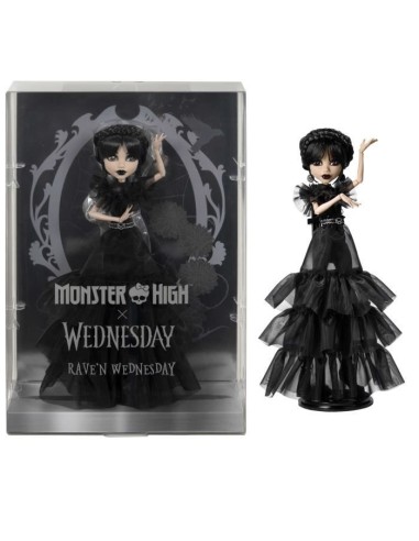 Monster High-Mercredi Addams en Tenue de Bal-Poup?e - Monster High - HXJ03 – MONSTER HIGH (Poupee) | STORE PRO SHOP 