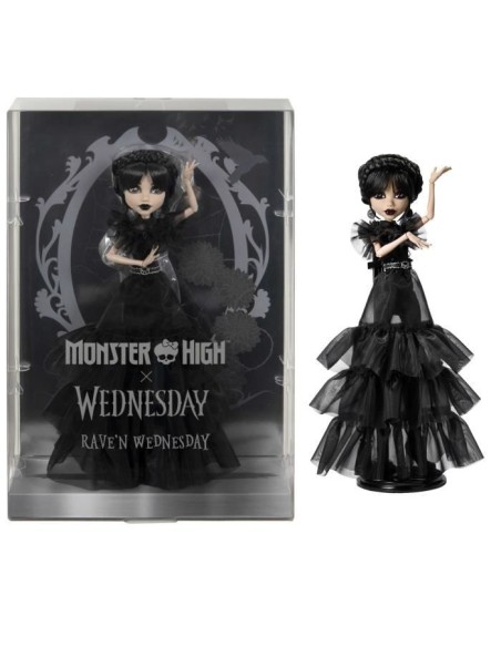 Monster High-Mercredi Addams en Tenue de Bal-Poup?e - Monster High - HXJ03 – MONSTER HIGH (Poupee) | STORE PRO SHOP 