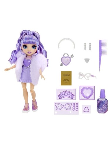 Rainbow High Cristal Poupée Mannequin 27 cm - Violet – RAINBOW HIGH (Poupee) | STORE PRO SHOP 