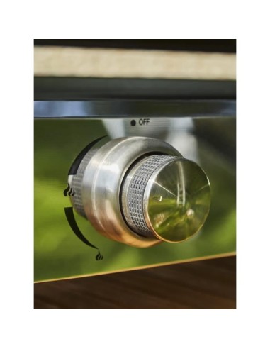 Plancha a gaz - 4 feux - BRASILIA - Tout inox - Surface cuisson - XXL - 84 x 34 cm – COOKINGBOX (Plancha) | STORE PRO SHOP 