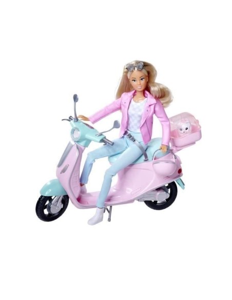 Steffi Love sur son scooter – SMOBY (Poupee) | STORE PRO SHOP 