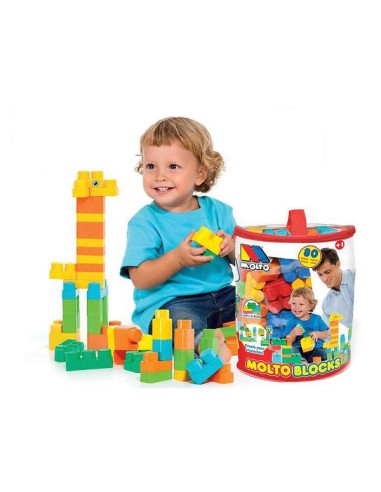 Set de construction Moltó (80 pcs) – TODAY (Puzzle) | STORE PRO SHOP 