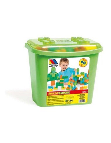 Jeu de construction avec blocs Moltó (90 pcs) – MOLTó (Puzzle) | STORE PRO SHOP 