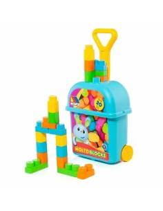 Jeu de construction avec blocs Moltó 20 Pièces Trolley