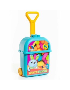 Jeu de construction avec blocs Moltó 20 Pièces Trolley 2