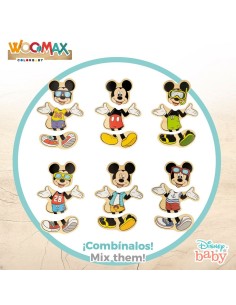 Puzzle enfant en bois Disney  2 Ans (12 Unités) 2
