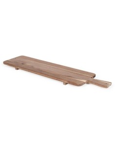 Planche apéritive - LIVOO - MES151 - Bois d'acacia - 75 cm - Beige 2