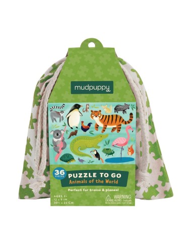 Puzzle Animaux To Go – BIGBUY KIDS (Puzzle) | STORE PRO SHOP 