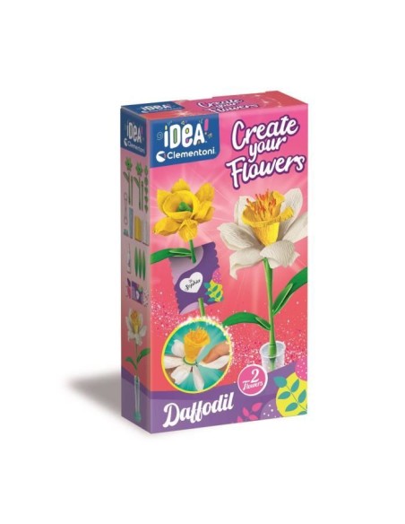 CLEMENTONI - Crée tes fleurs - Narcisse – CLEMENTONI (Puzzle) | STORE PRO SHOP 