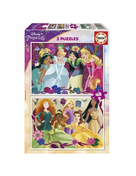 Puzzle Educa Disney Princess 2 x 48 – EDUCA (Puzzle) | STORE PRO SHOP 