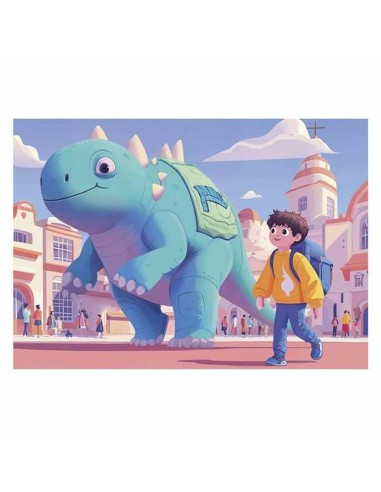 Set de 4 Puzzles Educa Friendly Dinosaurs – EDUCA (Puzzle) | STORE PRO SHOP 