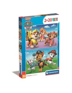 CLEMENTONI - 2x20 pieces - Pat' Patrouille
