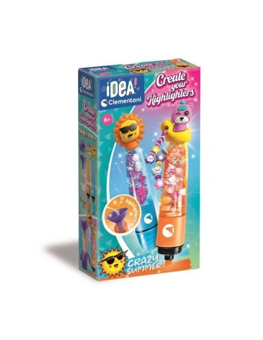 CLEMENTONI - Crée tes fluos - Crazy Summer – CLEMENTONI (Puzzle) | STORE PRO SHOP 